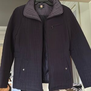 Gallery jacket dark purple
